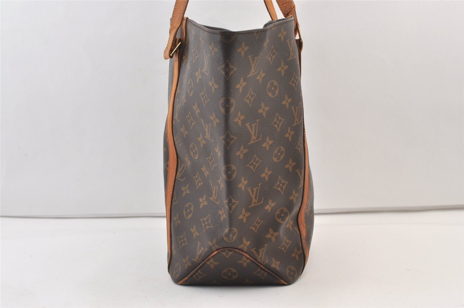 Authentic Louis Vuitton Monogram Sac Shopping PM Tote Bag M51108 LV Junk 9579J