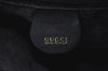 Authentic GUCCI Vintage Bamboo 2Way Shoulder Tote Bag Leather Black Junk 9580H