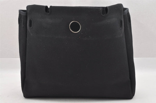 Authentic HERMES Her Bag PM Replacement Bag Canvas Black 9580I