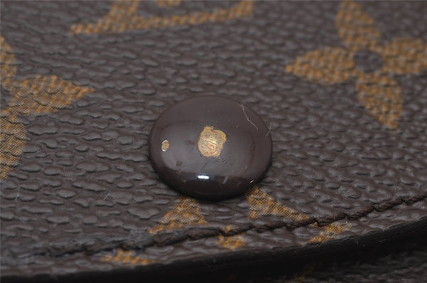 Auth Louis Vuitton Monogram Pochette Double Rabat Shoulder Bag M51815 LV 9581I