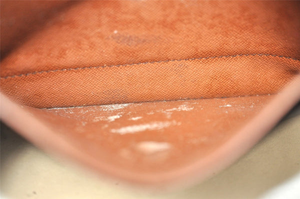 Auth Louis Vuitton Monogram Pochette Double Rabat Shoulder Bag M51815 LV 9581I