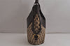 Authentic GUCCI Shoulder Hand Bag Purse GG Canvas Leather 106250 Brown 9581J