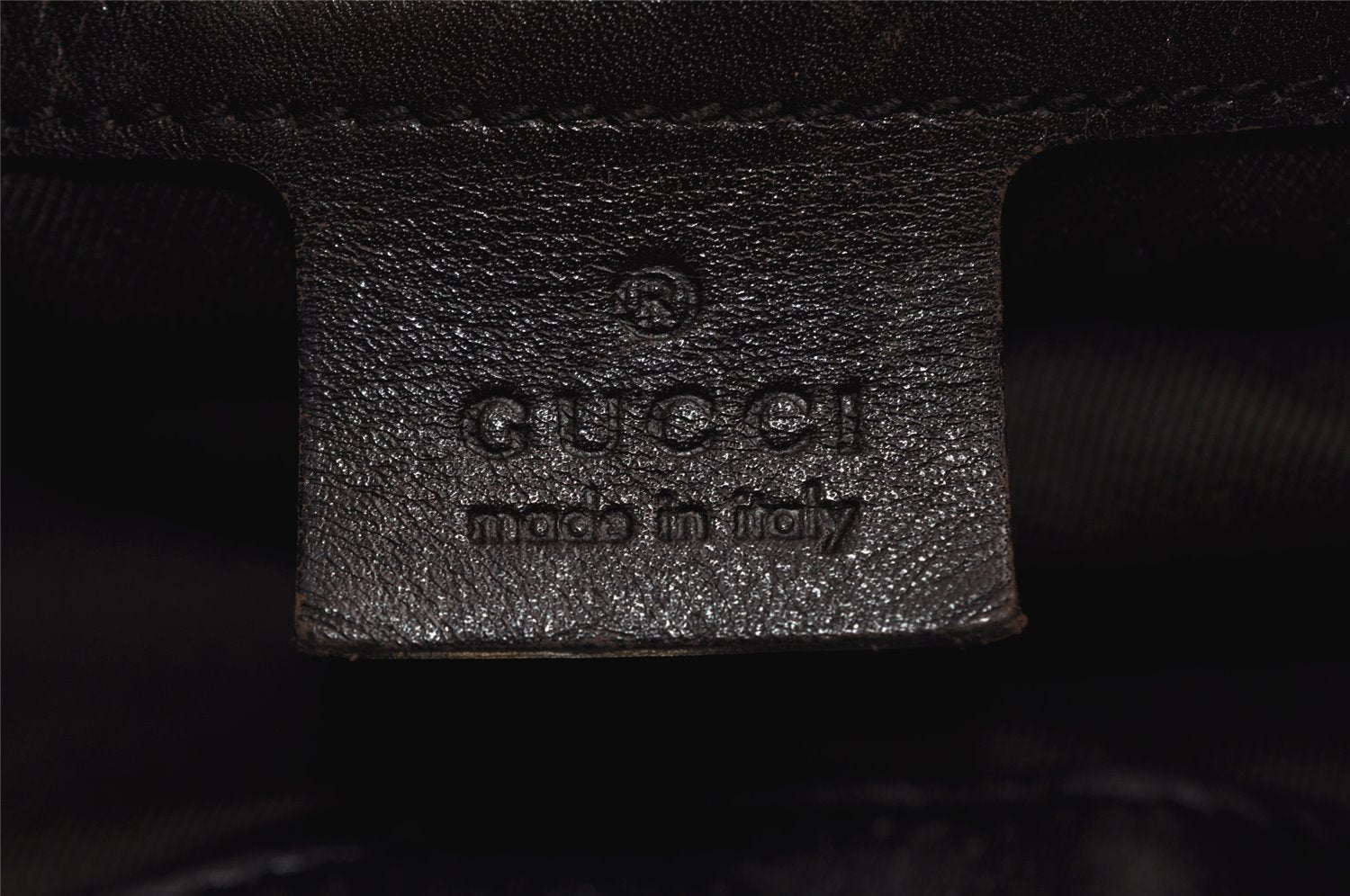 Authentic GUCCI Shoulder Hand Bag Purse GG Canvas Leather 106250 Brown 9581J