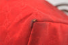 Authentic GUCCI Vintage Hand Tote Bag GG Nylon Leather 282439 Red 9583I