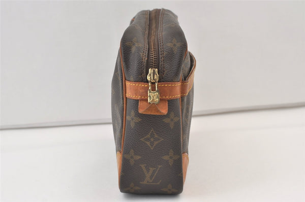 Authentic Louis Vuitton Monogram Compiegne 28 Clutch Hand Bag M51845 LV 9583J