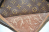 Authentic Louis Vuitton Monogram Compiegne 28 Clutch Hand Bag M51845 LV 9583J