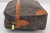 Authentic Louis Vuitton Monogram Compiegne 28 Clutch Hand Bag M51845 LV 9585I