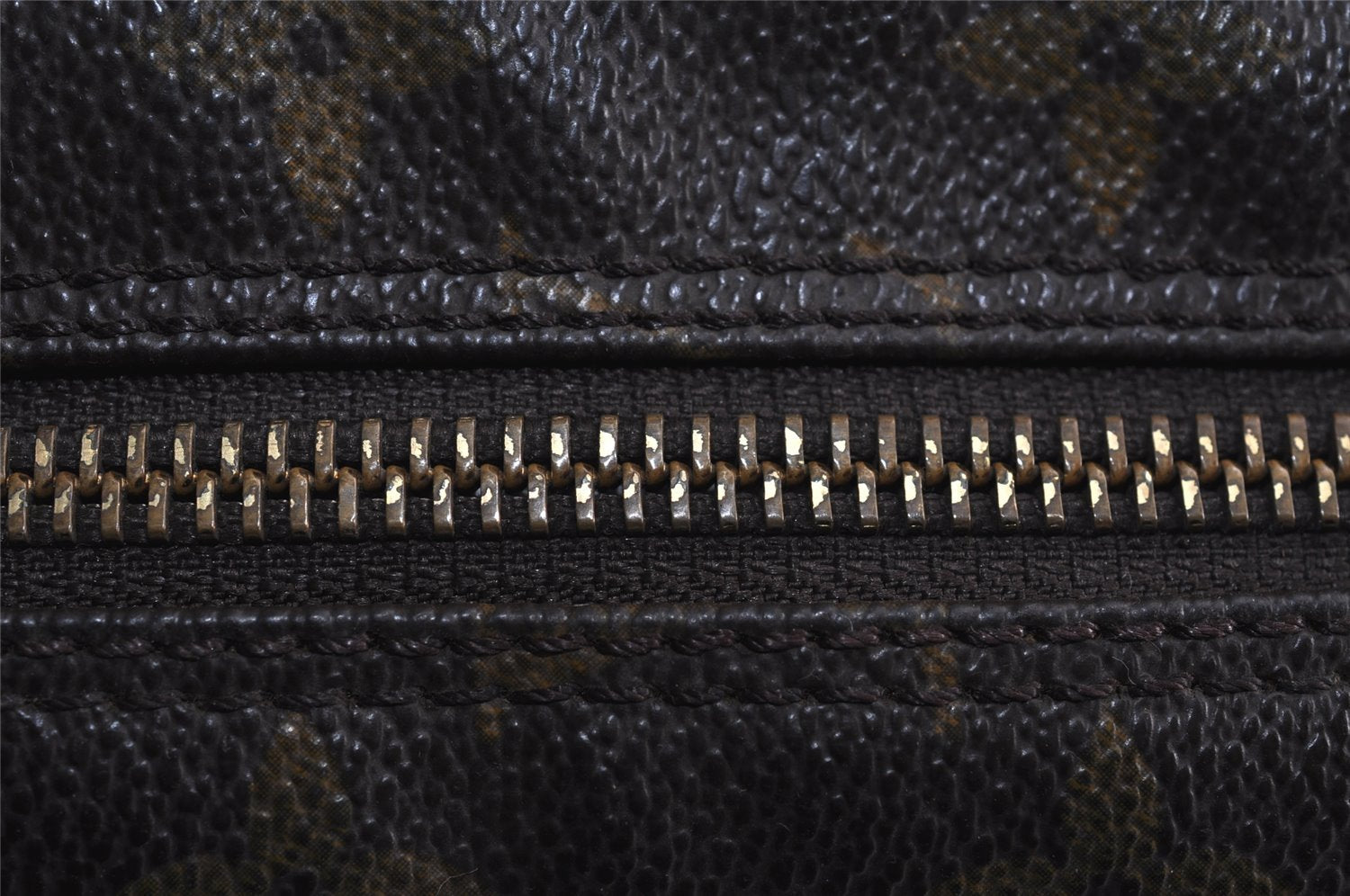 Authentic Louis Vuitton Monogram Compiegne 28 Clutch Hand Bag M51845 LV 9585I