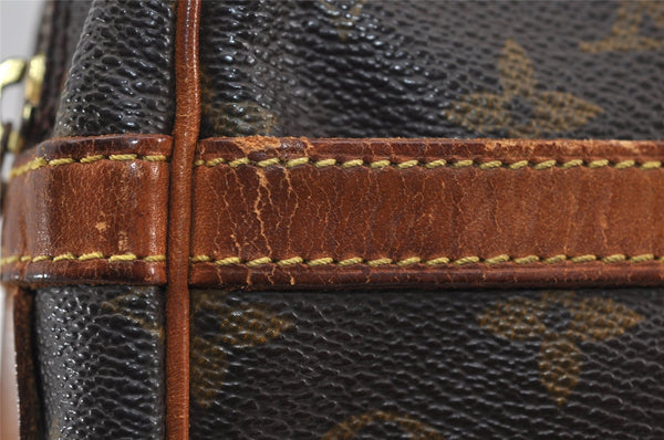 Authentic Louis Vuitton Monogram Compiegne 28 Clutch Hand Bag M51845 LV 9585I