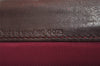 Auth Christian Dior Trotter Saddle Wallet Coin Purse Canvas Leather Red 9585J