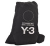 Authentic Y-3 adidas Yohji Yamamoto Backpack Polyester Black 9587J