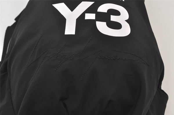 Authentic Y-3 adidas Yohji Yamamoto Backpack Polyester Black 9587J
