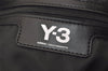 Authentic Y-3 adidas Yohji Yamamoto Backpack Polyester Black 9587J