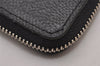 Authentic Louis Vuitton Damier Graphite Zippy Coin Purse Wallet N63076 LV 9590I