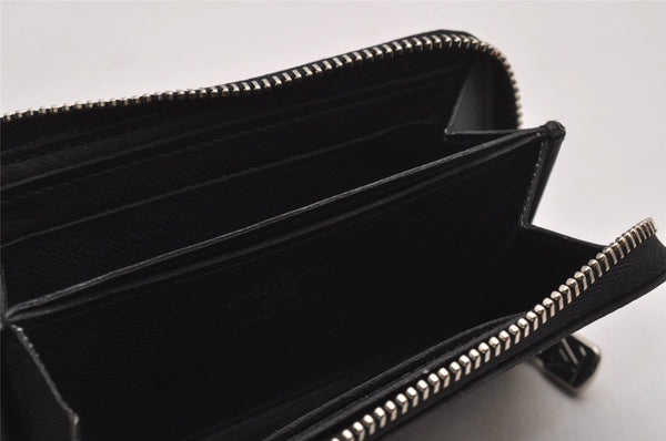 Authentic Louis Vuitton Damier Graphite Zippy Coin Purse Wallet N63076 LV 9590I