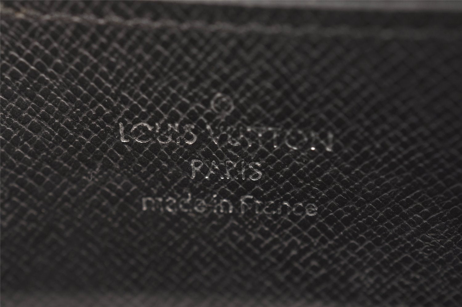 Authentic Louis Vuitton Damier Graphite Zippy Coin Purse Wallet N63076 LV 9590I