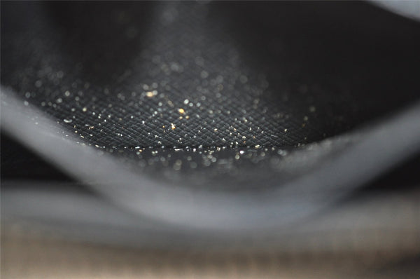 Authentic Louis Vuitton Damier Graphite Zippy Coin Purse Wallet N63076 LV 9590I