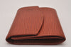 Authentic Louis Vuitton Epi Porte Monnaie Simple Coin Purse M63413 Brown 9591I