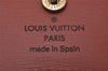 Authentic Louis Vuitton Epi Porte Monnaie Simple Coin Purse M63413 Brown 9591I