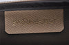 Authentic YVES SAINT LAURENT Clutch Hand Bag Purse PVC Leather Gray 9591J