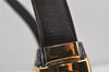 Authentic GUCCI Web Sherry Line Vintage Shoulder Bag Purse Leather Brown 9592J