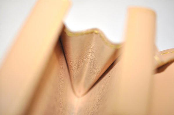 Auth Louis Vuitton Monogram Multicolor Porte Monnaie Plat Coin Purse White 9593I