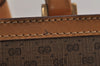 Authentic GUCCI Vintage Micro GG PVC Leather Attache Trunk Case Brown 9595J