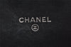 Authentic CHANEL Lamb Skin Matelasse Bifold Wallet Purse Black CC 9596I