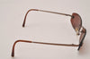 Authentic CHANEL Vintage Sunglasses CoCo Mark Titanium Plastic Brown Box 9599I