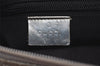 Authentic GUCCI Sherry Line Shoulder Bag GG Canvas Leather 145857 Silver 9603I