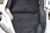 Authentic GUCCI Sherry Line Shoulder Bag GG Canvas Leather 145857 Silver 9603I