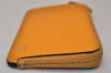 Authentic TOM FORD Vintage Leather Coin Purse Wallet Yellow Box 9603J