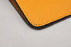 Authentic TOM FORD Vintage Leather Coin Purse Wallet Yellow Box 9603J