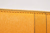 Authentic TOM FORD Vintage Leather Coin Purse Wallet Yellow Box 9603J