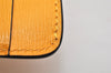 Authentic TOM FORD Vintage Leather Coin Purse Wallet Yellow Box 9603J