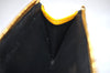Authentic TOM FORD Vintage Leather Coin Purse Wallet Yellow Box 9603J