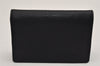 Authentic BALLY Vintage Business Card Case Holder Leather Black Box 9606J