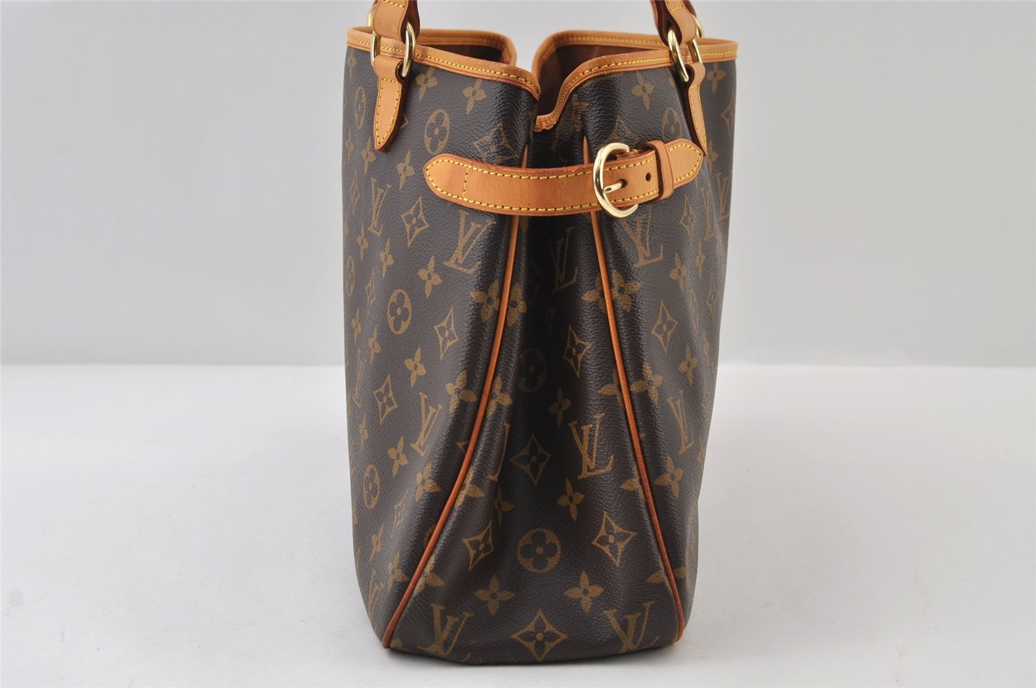 Authentic Louis Vuitton Monogram Batignolles Horizontal Tote Bag M51154 LV 9611I