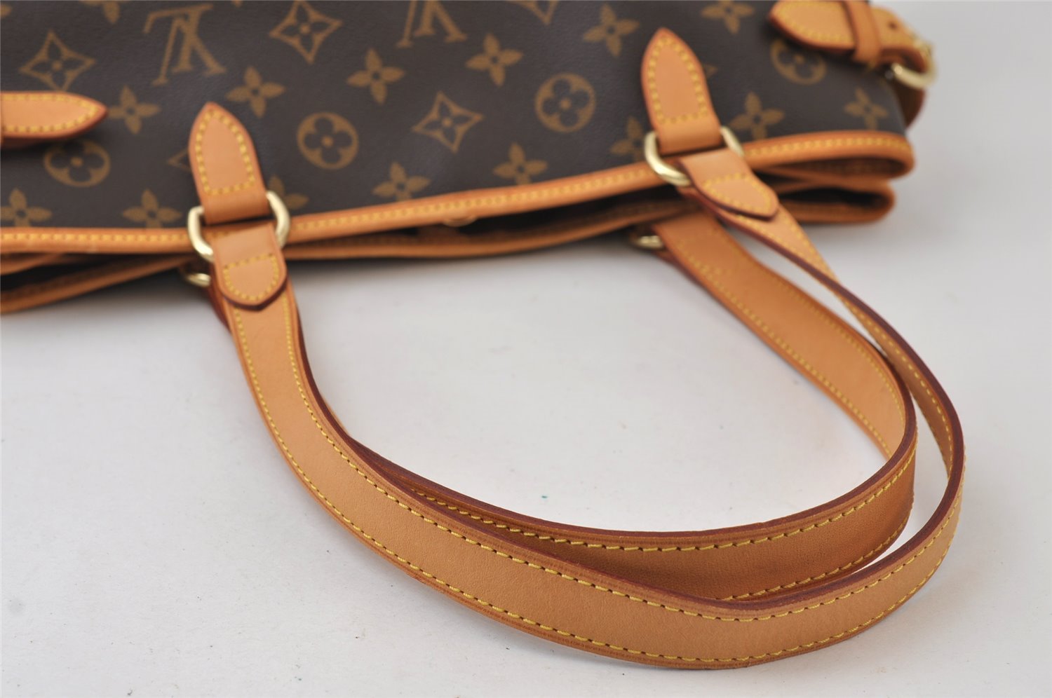 Authentic Louis Vuitton Monogram Batignolles Horizontal Tote Bag M51154 LV 9611I