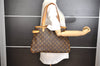 Authentic Louis Vuitton Monogram Batignolles Horizontal Tote Bag M51154 LV 9611I
