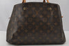 Authentic Louis Vuitton Monogram Montaigne MM 2Way Hand Bag M41056 LV 9612I