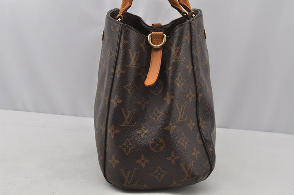 Authentic Louis Vuitton Monogram Montaigne MM 2Way Hand Bag M41056 LV 9612I