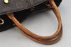 Authentic Louis Vuitton Monogram Montaigne MM 2Way Hand Bag M41056 LV 9612I