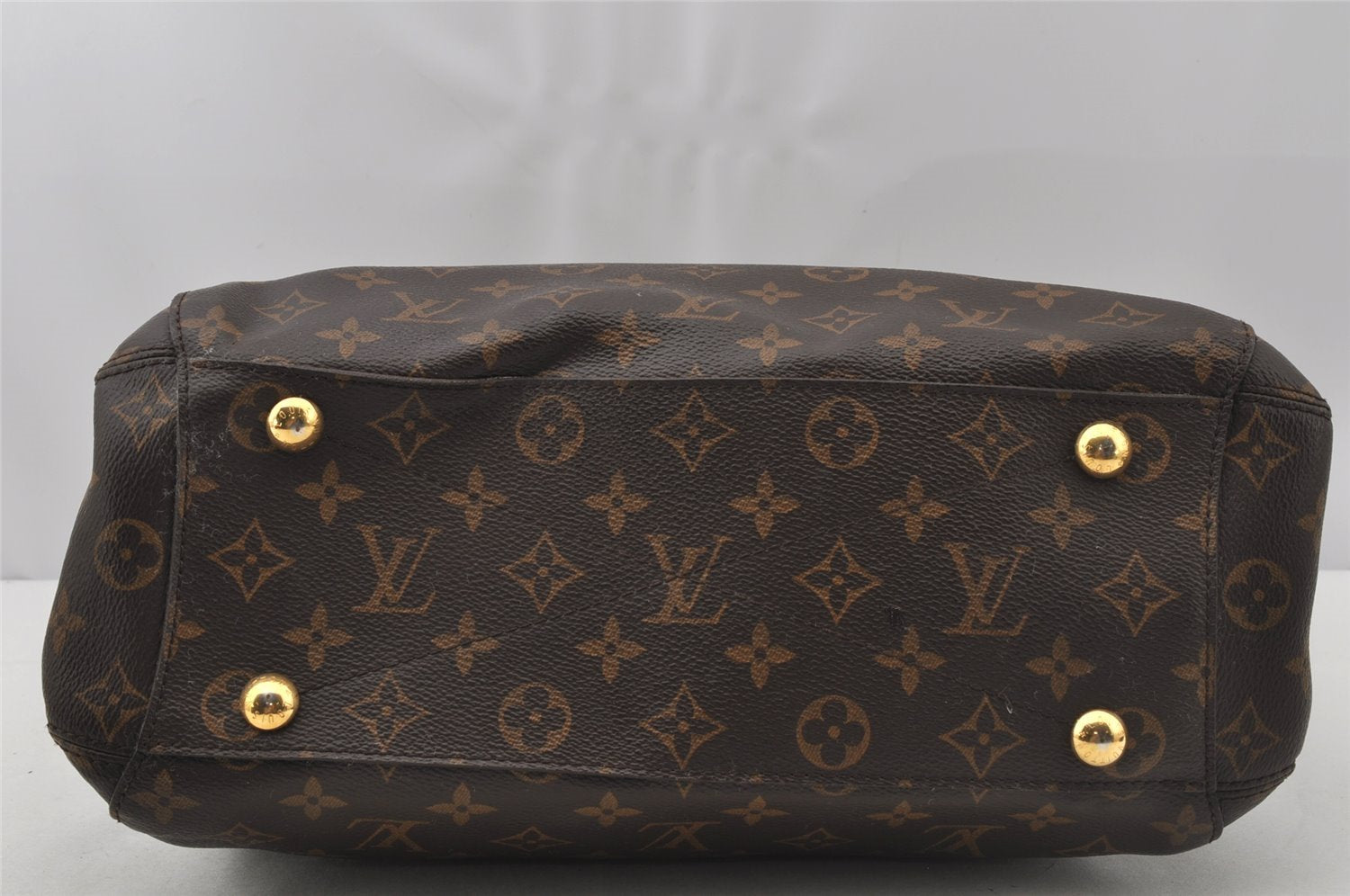 Authentic Louis Vuitton Monogram Montaigne MM 2Way Hand Bag M41056 LV 9612I
