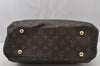 Authentic Louis Vuitton Monogram Montaigne MM 2Way Hand Bag M41056 LV 9612I