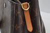 Authentic Louis Vuitton Monogram Montaigne MM 2Way Hand Bag M41056 LV 9612I