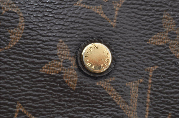 Authentic Louis Vuitton Monogram Montaigne MM 2Way Hand Bag M41056 LV 9612I