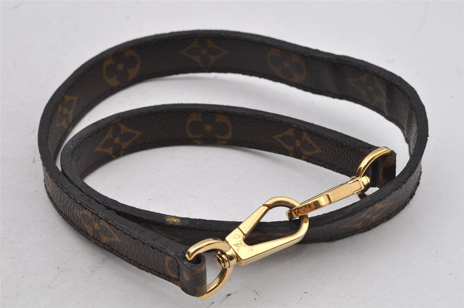 Authentic Louis Vuitton Monogram Montaigne MM 2Way Hand Bag M41056 LV 9612I