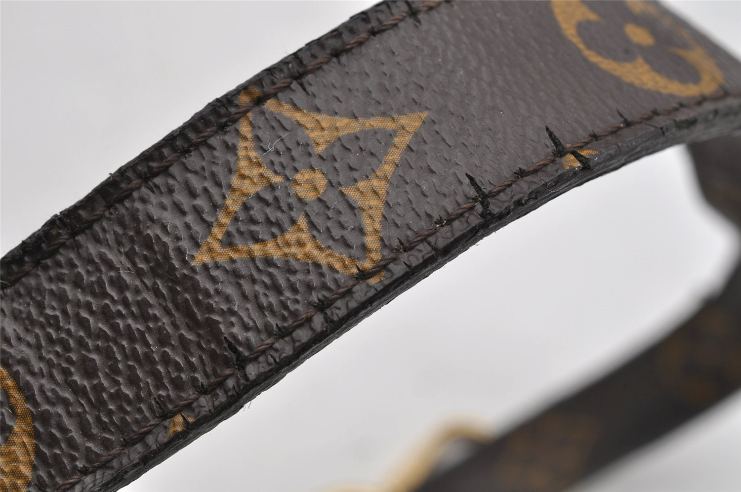 Authentic Louis Vuitton Monogram Montaigne MM 2Way Hand Bag M41056 LV 9612I