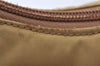 Authentic PRADA Vintage Nylon Tessuto Hand Bag Purse Beige 9613I